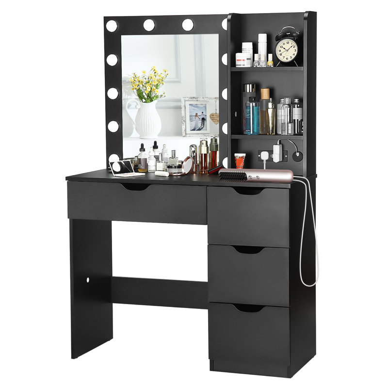 Delara Vanity, Black