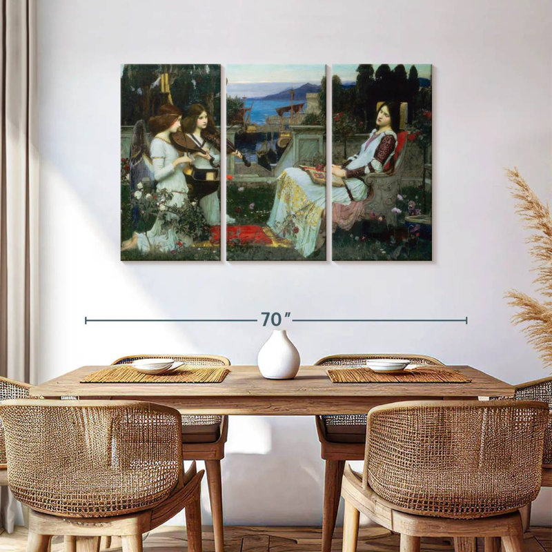 Adella Saint Cecilia, 36" H x 57" W