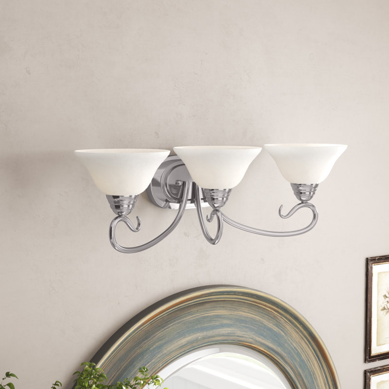 Aquala 3 - Light Dimmable Vanity Light, Polished Chrome