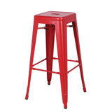 Counter Stool with Metal Frame