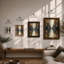 Symmetrical Garden Mirrors Eclectic - Print-1034813077-1034813079