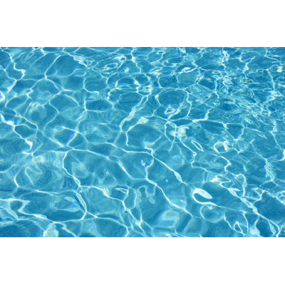 Water In Pool - Wrapped Canvas Print