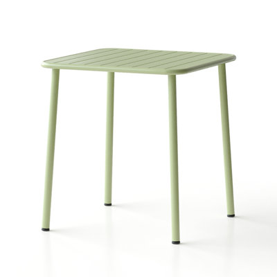 Table carrée pour l'extérieur