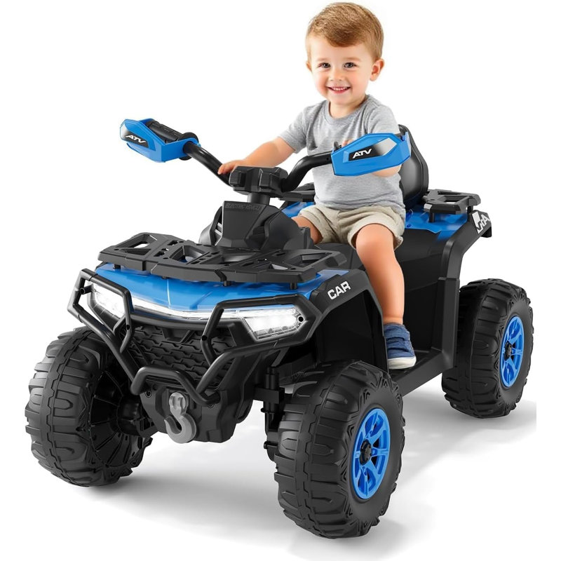 Idealhouse Battery Powered Ride On, Blue