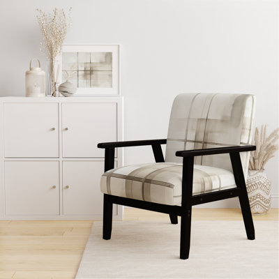 Chaise d'appoint abstraite à minimalisme minimaliste