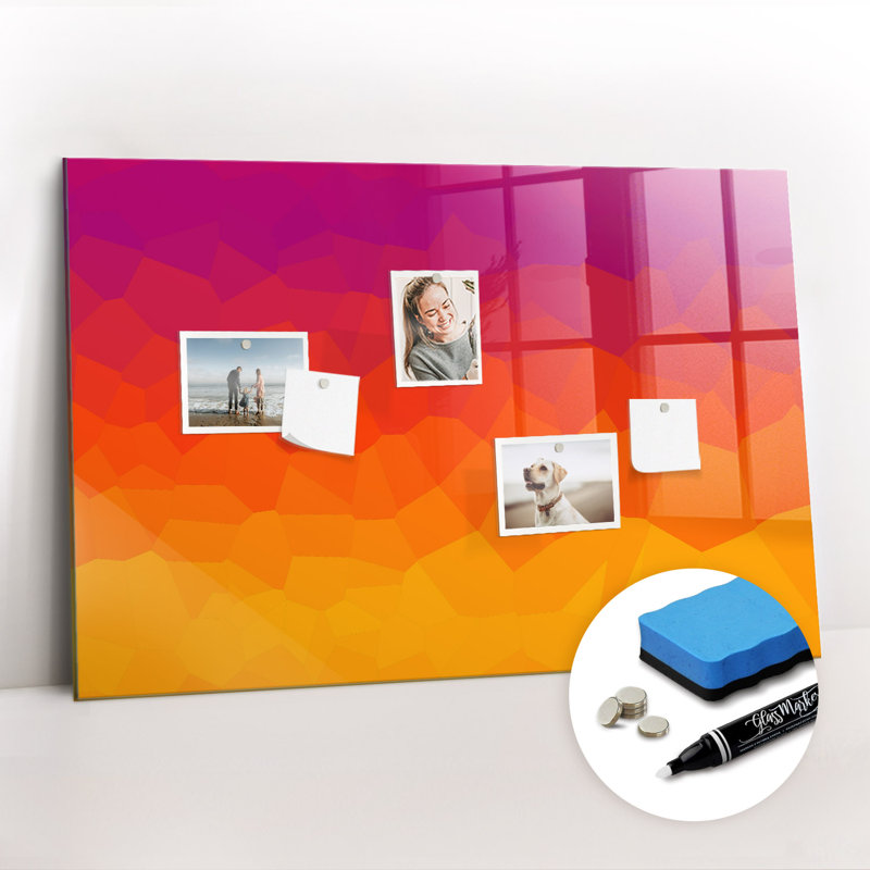 Magnetic Glass Dry Erase Board