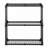 3-SHELF WIRE RACK WITH COVER(1PACK),Inclouding one cover