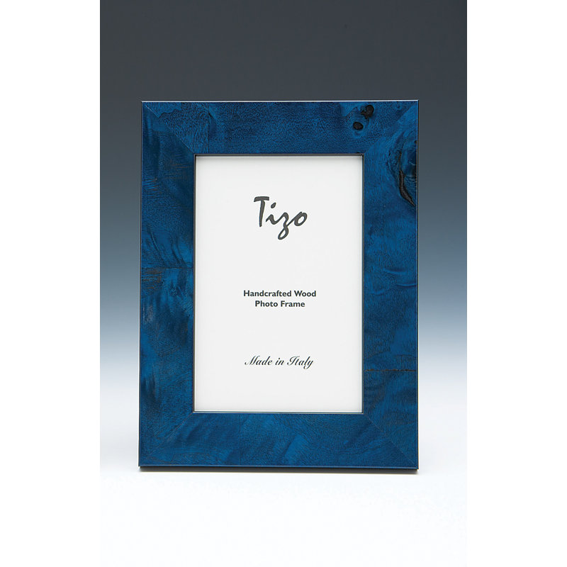 Wood Picture Frame, 8" x 10", Blue