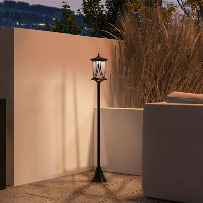 Alex Solar Lamp Post Light 1.3 M LED Outdoor Street Light Cool White