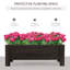 Eaglin Wood Elevated Planter