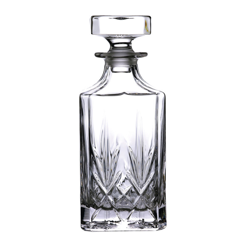 Maxwell 750ml Crystal Glass Decanter with Stopper