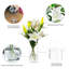 Lys de tigre artificiels dans un vase