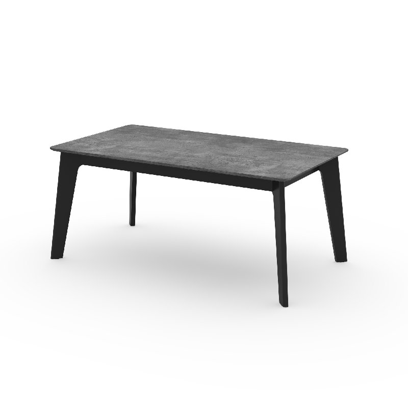 Lianna Extendable Dining Table, Concrete Look