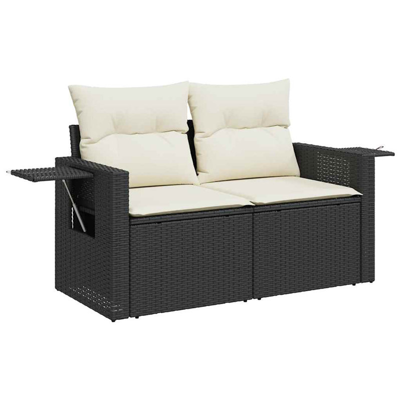 Vidaxl Sofa Set Black