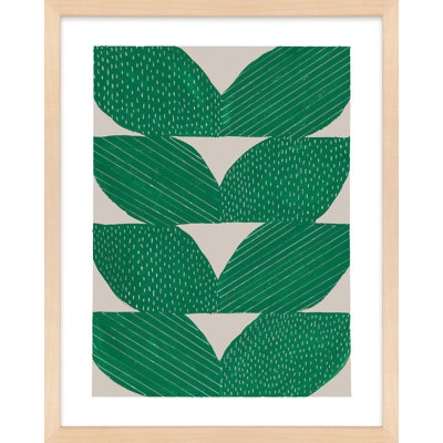 Chevron Painting by Andrea Stokes