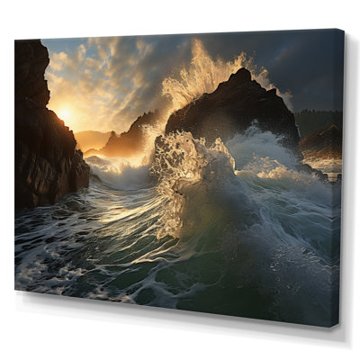 Beach Storm Symphony III - impression