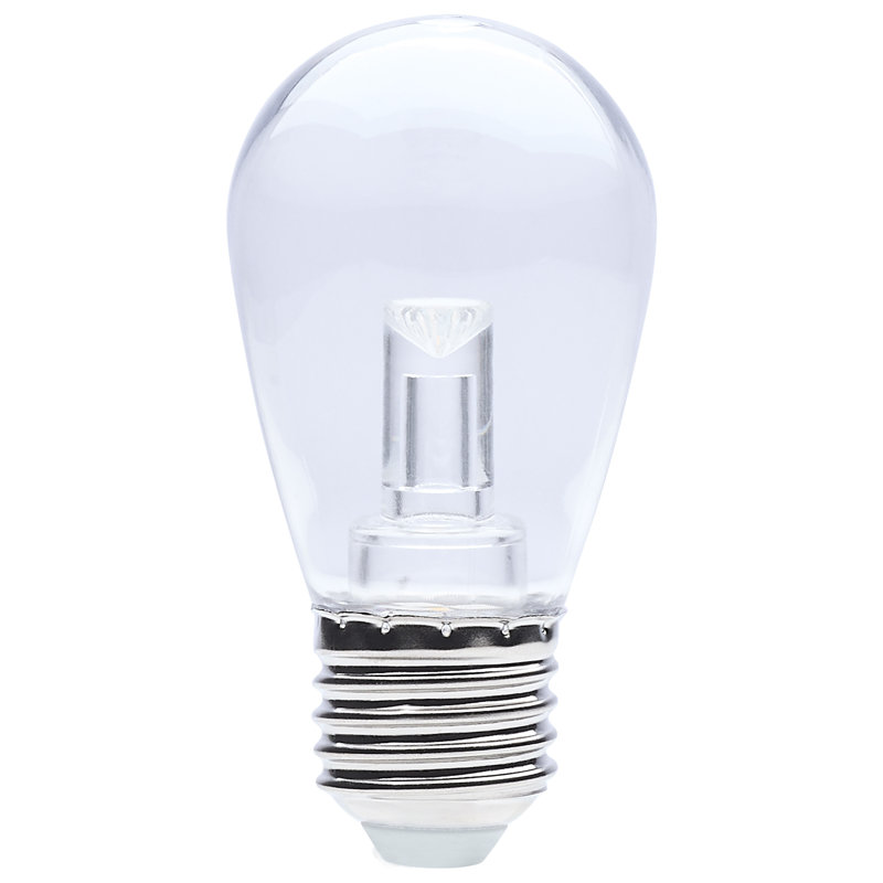 Guirlande lumineuse de remplacement 0,5 W à culot moyen de 0,5 W à culot moyen 12V TBT transparent 12V