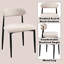 Chaise d'appoint rembourrée (ensemble de 2)-2053987710