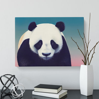 Artsy Panda - Wrapped Canvas