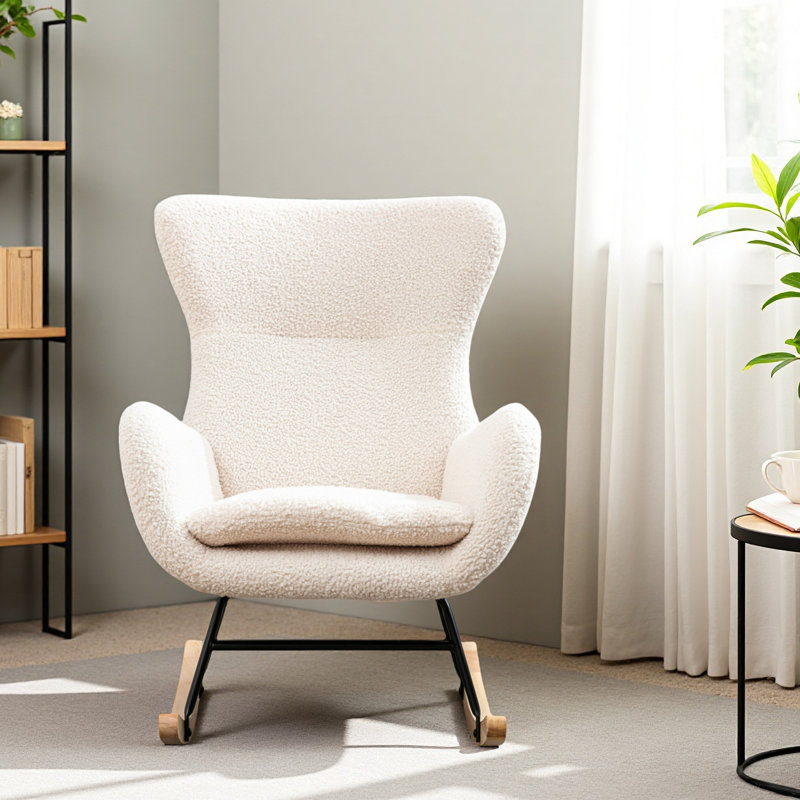 Chaise berçante Teddy