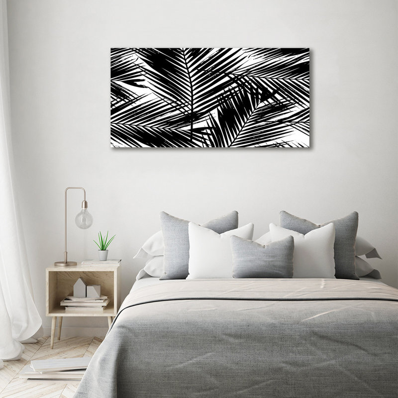 Leaves of Palm 1 Piece Wall Art on Canvas
