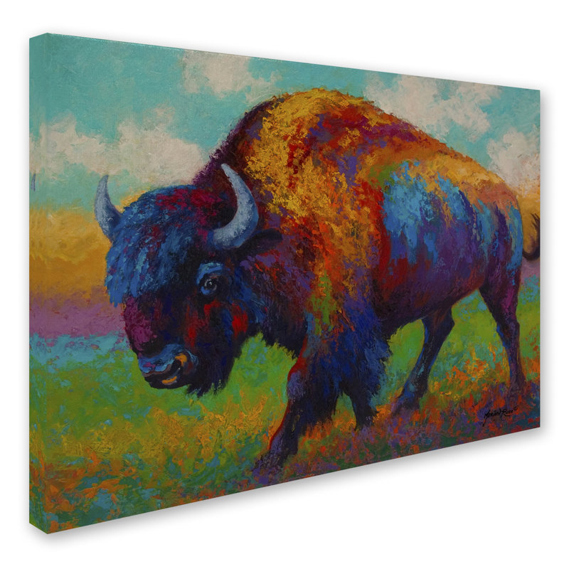 «Prairie Muse» par Marion Rose, reproduction sur toile, H 35 po x l 47 po x P 2 po