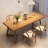 Nordic solid wood rectangular dining table-1825607272