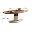 Brown Vintage Height Adjustable Coffee & Tea Tablefor Home Use-132674152