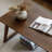 Black walnut rectangular end table
