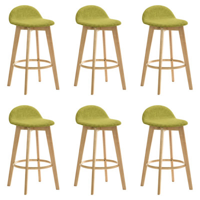 Tabouret de bar en bois naturel à hauteur de comptoir pourquoi pas rembourré pourquoi pas pourquoi?