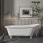 Single Handle Freestanding Bathtub Faucet with Diverter and Handshower-100515549