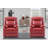 Amadora Faux Leather Rocker Recliner Set of 2-2098345247