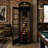 Black Old English Telephone Booth  Pool Cue Rack By Ram Game Room