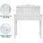 Akiyoshi Computer Desk with Power Outlet-1185812678