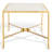 Markley Forged Metal Rectangle Coffee Table