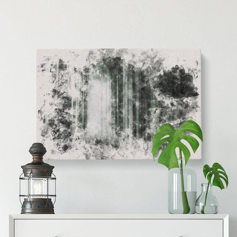 Twilight Forest - Wrapped Canvas Print, 35cm H x 50cm W x 3cm D