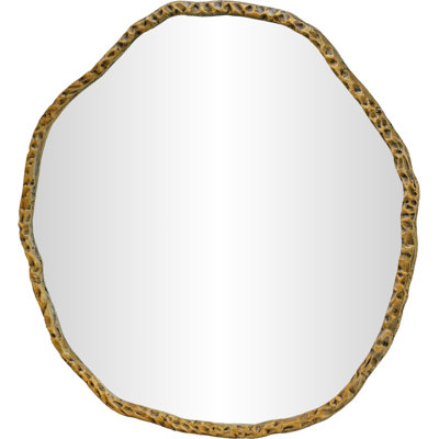Molten Gold Iron Mirror