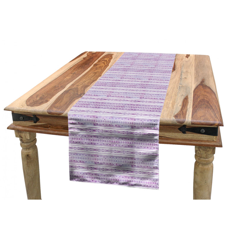 Geometric Table Runner, 120" x 16"