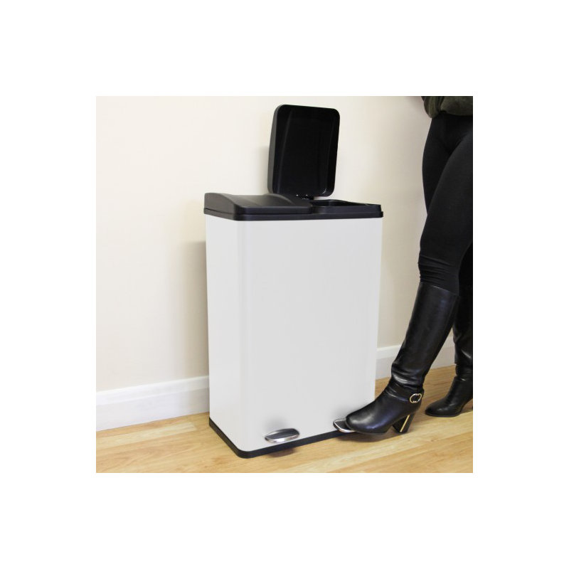 Helsel Step On - 60L, White/Black