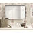 Elijah Rectangle Pivot Bathroom Wall Mirror