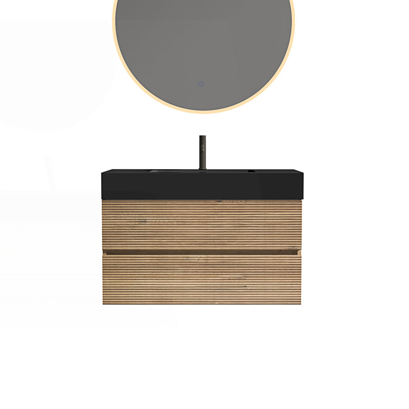Meuble-lavabo 36 po avec lavabo en quartz, 36"