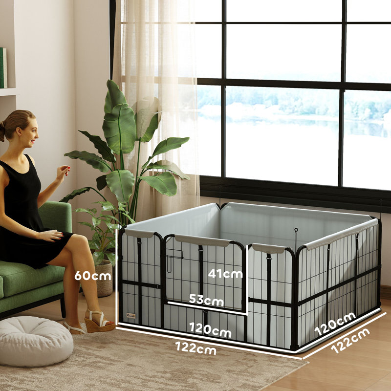 60cm H Steel Exercise Pen