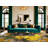 Washable Golden Columbine Southwestern Area Rug-848252797