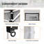 5 pi L 5 pi. D Tente escamotable en acier avec pare-soleil-86456020