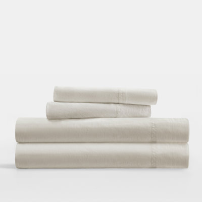 Ensemble de draps en coton Sateen