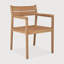 Jack Outdoor Teak Dining Armchair