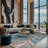 Machine Washable Gray Area Rug