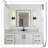 Debee Brass LED Plug-in Armed Sconce