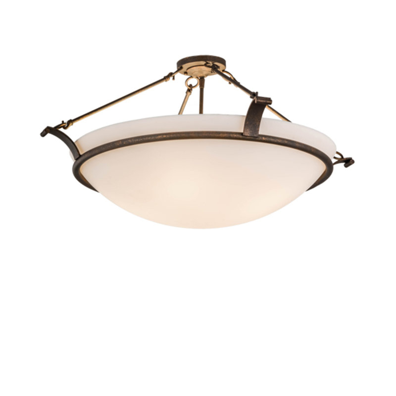 Almeria Acrylic Semi Flush Mount