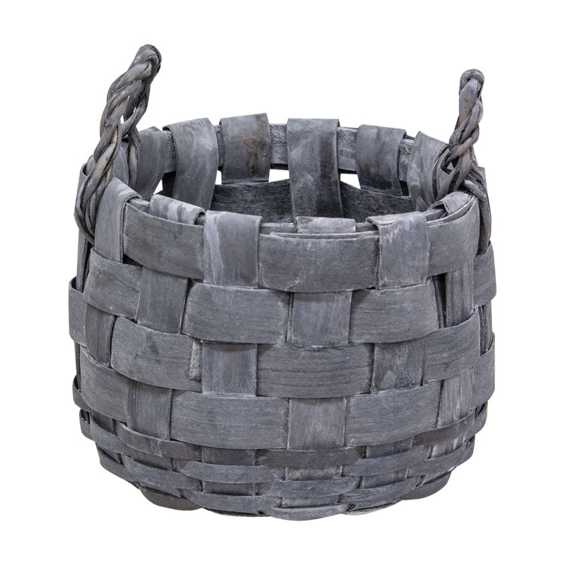Gracie Oaks Rope Decorative Basket